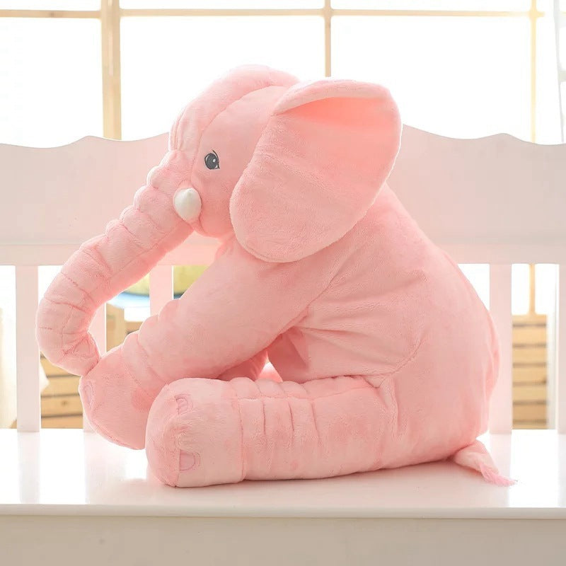 Soft Comfort Elephant Plush Toy – Sleep Companion & Cuddly Pillow