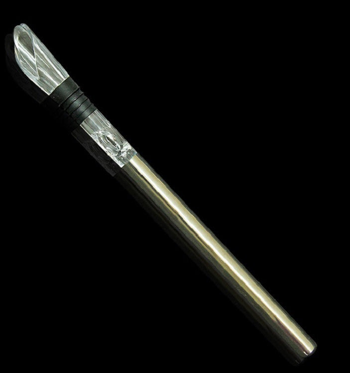 New 2-in-1 Stainless Steel Wine Chiller Stick with Pourer