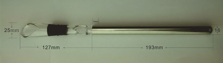 New 2-in-1 Stainless Steel Wine Chiller Stick with Pourer