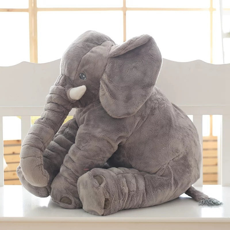 Soft Comfort Elephant Plush Toy – Sleep Companion & Cuddly Pillow