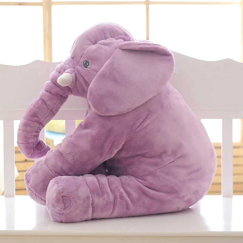 Soft Comfort Elephant Plush Toy – Sleep Companion & Cuddly Pillow